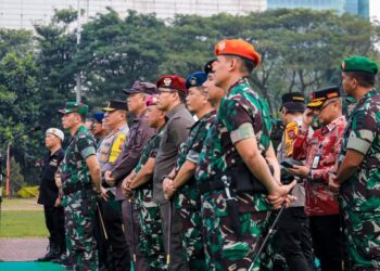 Pemko Medan Ikuti Apel Pasukan Pengamanan Pemilu 2024