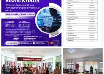 Disnaker Asahan Gelar Pelatihan Bisnis Kreatif