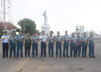 Pangkoarmada II Terima Kunjungan Kerja Pangkogabwilhan II