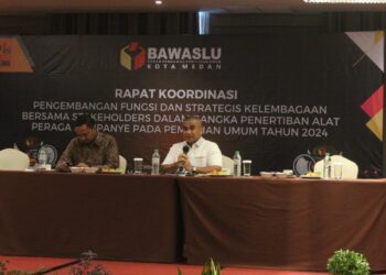 Jelang Masa Tenang Pemilu 2024, Pemko Medan Siap Dukung Bawaslu Tertibkan APK
