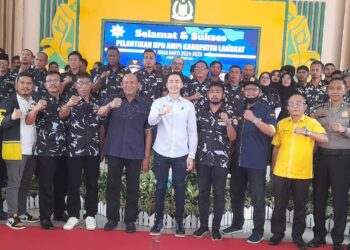 Lantik Pengurus AMPI Langkat, David Luther Lubis : “Gali Potensi yang Ada, Jalankan Konsolidasi dan Kaderisasi”