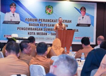Wali Kota Medan Buka Forum Perangkat Daerah Kepegawaian dan Pengembangan SDM