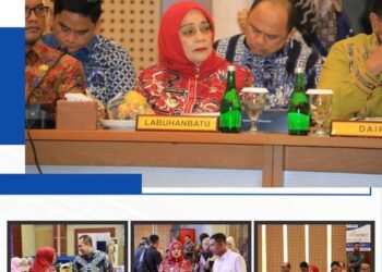 Pemkab Labuhanbatu Hadiri RUPS Tahun Buku 2023 PT Bank Sumut