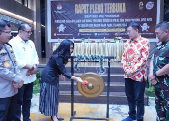 KPU Medan Rekapitulasi Penghitungan Suara Pemilu 2024