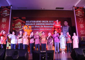 Sambut Tahun Baru Imlek 2575, Pj Gubernur Harap Masyarakat Semakin Harmonis Membangun Sumut