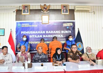 Kolaborasi TNI AL bersama BNN gagalkan Peredaran Sabu Sabu di Wilayah Kalimantan Tengah