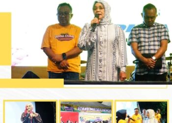 Plt Bupati Labuhanbatu Hj Ellya Rosa Siregar Hadiri Penutupan Adira Expo 2024
