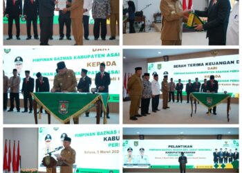 Bupati Asahan Lantik Pimpinan Baznas Kabupaten Asahan