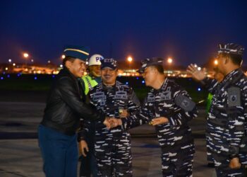 Pangkoarmada II Sambut Kasal Laksamana TNI Muhammad Ali di Juanda