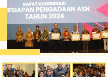Plt Bupati Labuhanbatu Hj Elly Rosa Hadiri Rakor ASN 2024 di Jakarta