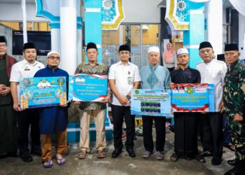 Tim Safari Ramadhan Pemko Medan Disambut Antusias di Masjid Al Ikhlas Medan Denai
