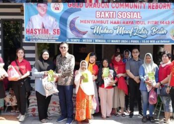 Sambut Ramadhan 1445 H/2024 M, Hasyim SE dan KGD Gelar Baksos