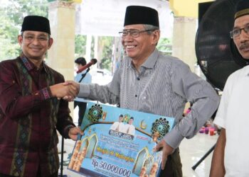Pemko Medan Salurkan Rp50 Juta untuk Renovasi Masjid Al-Muttaqin
