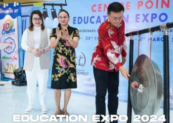 Ketua DPRD Medan Hadiri Pembukaan Centre Point Education Expo ⁣2024