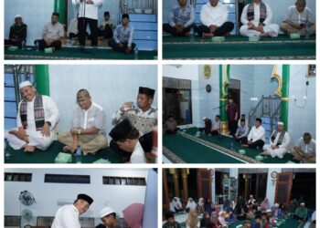 Wakil Bupati Asahan Safari Ramadhan di Mesjid At-Taqwa Desa Padang Sari Kecamatan Tinggi Raja