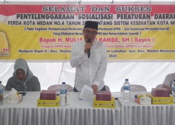 Sosialisasi Perda No 4 Tahun 2012, Bayek Ingatkan Warga Manfaatkan Program UHC JKMB