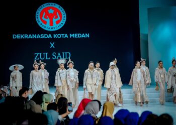 Dekranasda Medan Tampilkan Hasil Wastra Terbaik dan Kolaborasi 3 Desainer Tanah Air di IFW 2024