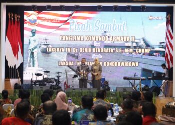 Jabatan Pangkoarmada II Resmi Berganti, Koarmada II Gelar Malam Pisah Sambut