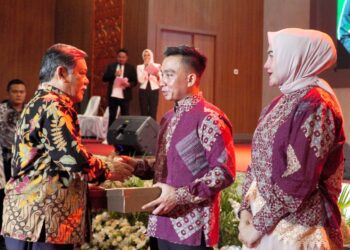 Bupati Deli Serdang HM Ali Yusuf Siregar Hadiri Pisah Sambut Dandim 0204 DS