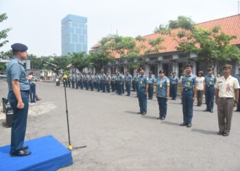 Selamat! 106 Prajurit dan PNS Koarmada II Naik Pangkat Satu Tingkat Lebih Tinggi