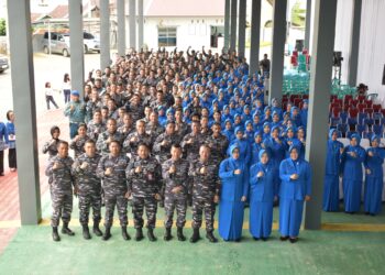 Kenali Satuan Wilayah Jajaran Koarmada II, Pangkoarmada II Kunjungi Lanal Kendari