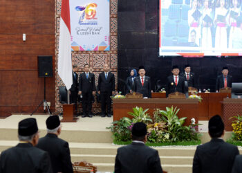 HUT Ke-76 Provinsi Sumut, Pj Gubernur Sampaikan Berbagai Capaian Sumut yang Lebih Baik dari Nasional