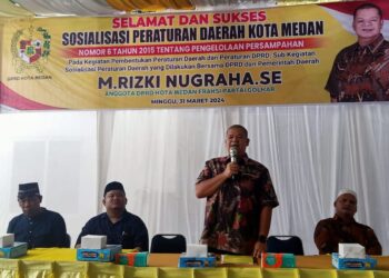 Sosialisasi Perda No 6/2015, M.Rizki Nugraha Ingatkan Konstituen Jaga Kebersihan Lingkungan