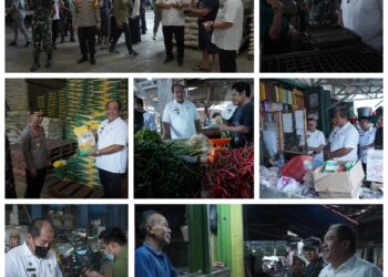Jelang Idul Fitri 1445 H/2024, Wakil Bupati Asahan Beserta Forkopimda Sidak ke beberapa Pasar