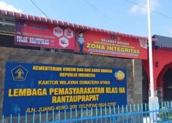 Lapas Kelas II A Rantauprapat Tegas Brantas Judi dan Narkoba