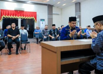 Bobby Nasution dan Jajaran Pemko Medan Tunaikan Zakat Mal Melalui BAZNAS
