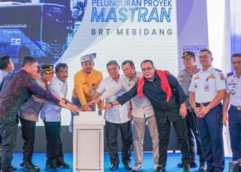 Bobby Nasution Luncurkan Mastran BRT Mebidang