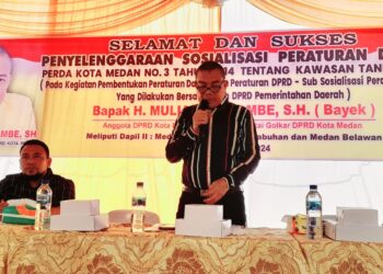 Sosialisasi Perda No 3 Tahun 2014, Bayek Ingatkan Masyarakat Tidak Merokok di Kawasan Tanpa Rokok