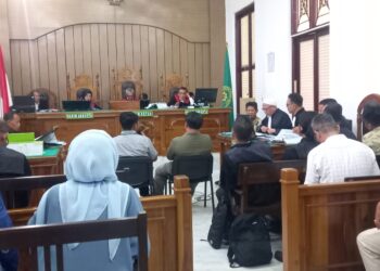 Sidang Lanjutan Perkara Koneksitas Korupsi Rp. 52 M, Tim JPU Kejati Sumut dan Koneksitas hadirkan 2 Ahli