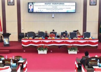 DPRD Medan Gelar Rapat Paripurna Ranperda Tata Cara Penyusunan Propemperda