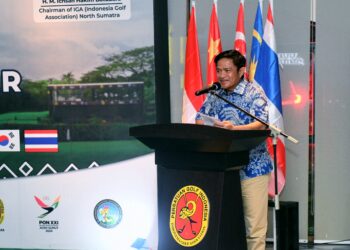 Event Golf Internasional Kembali Digelar di Sumut, Pj Gubernur Hassanudin Optimis Berdampak Besar untuk Atlet