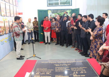 Pj Gubernur Hassanudin Resmikan Galeri Sejarah Tionghoa Sumut