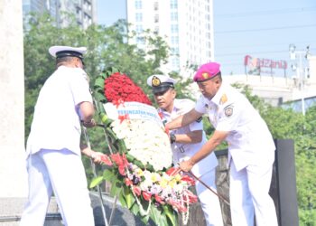 Kaskoarmada II Hadiri Upacara Tabur Bunga Memperingati Hardikal ke-78 Tahun 2024