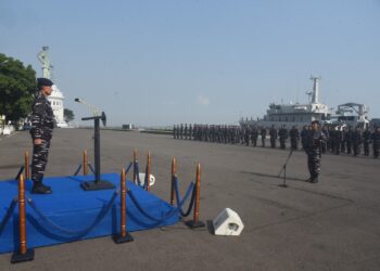 Koarmada II Gelar Apel Kesiapan Latma Joint Minex Pandu Tahun 2024