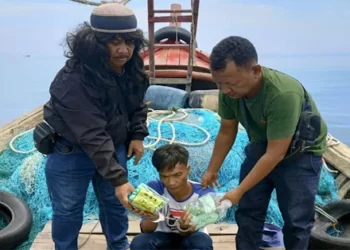 Petugas Ditpolairud Polda Sumut Berhasil Mengamanakan  Kurir Sabu Dengan Barangbukti 2 Kg