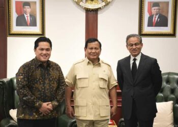 Menhan Terima Kunjungan Menteri BUMN Dan Pendiri Emaar Properties
