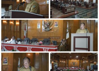 DPRD Gelar Rapat Paripurna Penyampaian tentang Rekomendasi DPRD terhadap LKPJ Bupati Asahan