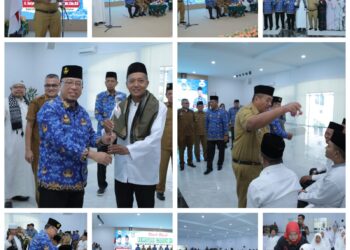 Wakil Bupati Upah-upah 64 Jama’ah Calon Haji Anggota Korpri Asahan