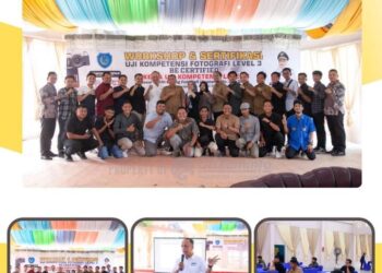 Disporabudpar Kabupaten Labuhanbatu Gelar Sertifikasi Uji Kompetensi Fotografi Level 3