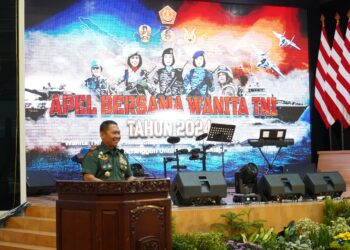 Kaskoarmada II Hadiri Syukuran Apel Bersama Wanita TNI