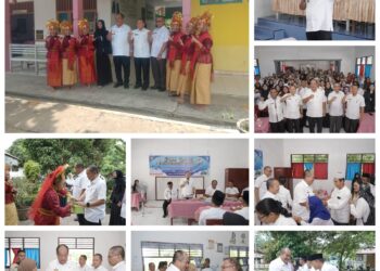 Kepala UPTD SD dan SMP Negeri Dinas Pendidikan Kabupaten Asahan Gelar Halal Bihalal