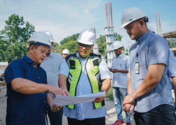 Pj Sekda Medan Tinjau Proyek Pembangunan Gedung Kolaborasi UMKM Square