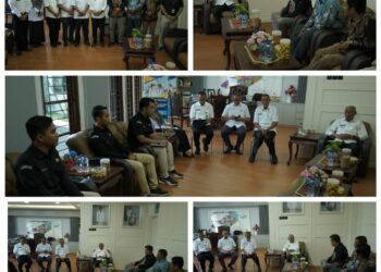 H. Surya, BSc Terima Audiensi KPU Kabupaten Asahan