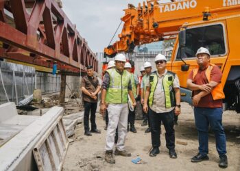 Pj Sekda Minta Agustus 2024 Overpass Jalan Stasiun Sudah Bisa Dilalui
