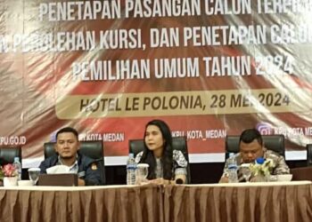 KPU Tetapkan 50 Caleg DPRD Medan, 31 Wajah Baru