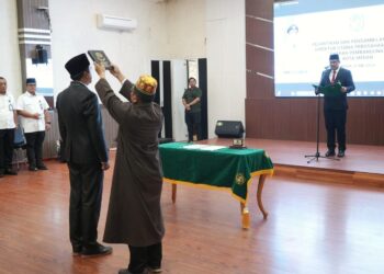 Bobby Nasution Lantik Direktur Utama PUD Pembangunan Kota Medan